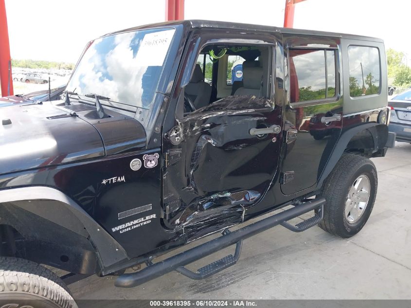 2010 Jeep Wrangler Unlimited Sport VIN: 1J4HA3H18AL141097 Lot: 39618395