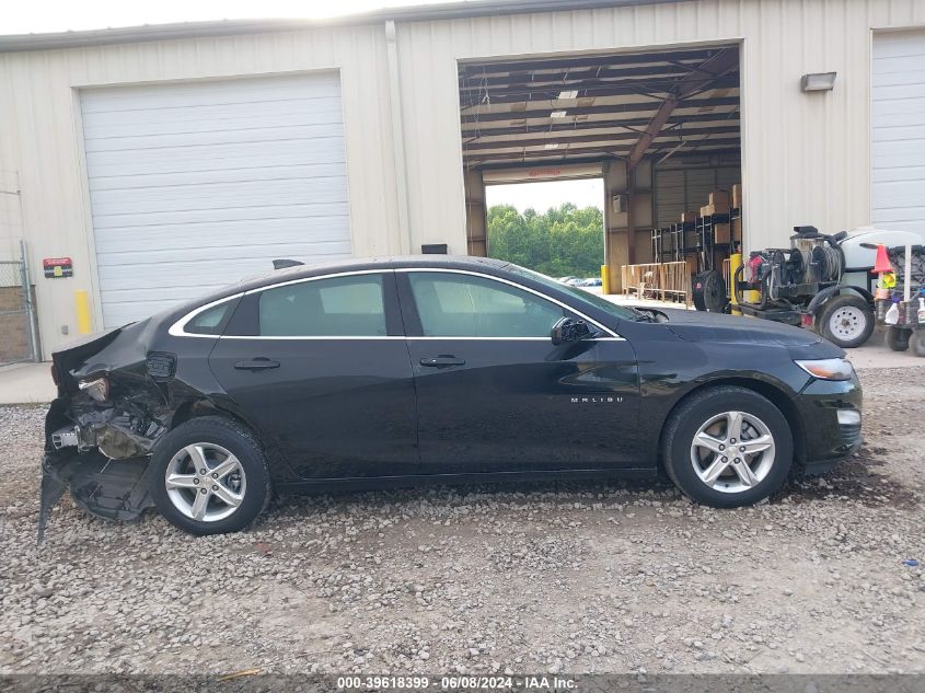 2023 Chevrolet Malibu Fwd Ls VIN: 1G1ZB5ST1PF123554 Lot: 39618399