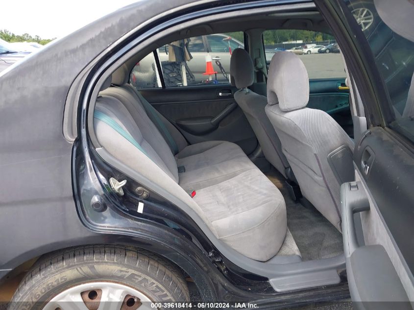 2003 Honda Civic Ex VIN: 2HGES26843H525329 Lot: 39618414