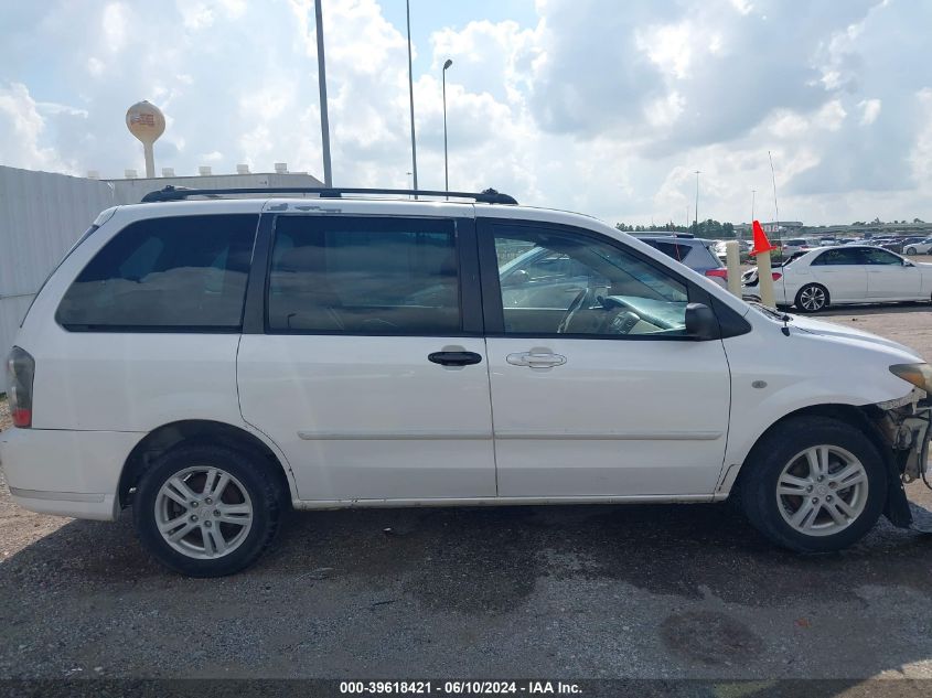 2004 Mazda Mpv Lx VIN: JM3LW28A940507528 Lot: 39618421