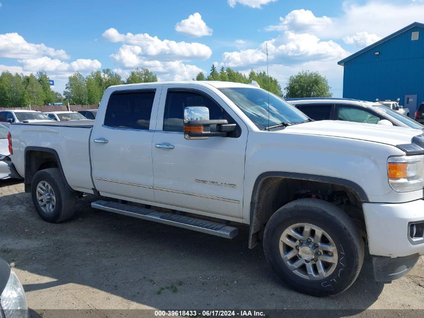 2017 GMC Sierra 2500Hd Denali VIN: 1GT12UEG4HF201579 Lot: 39618433