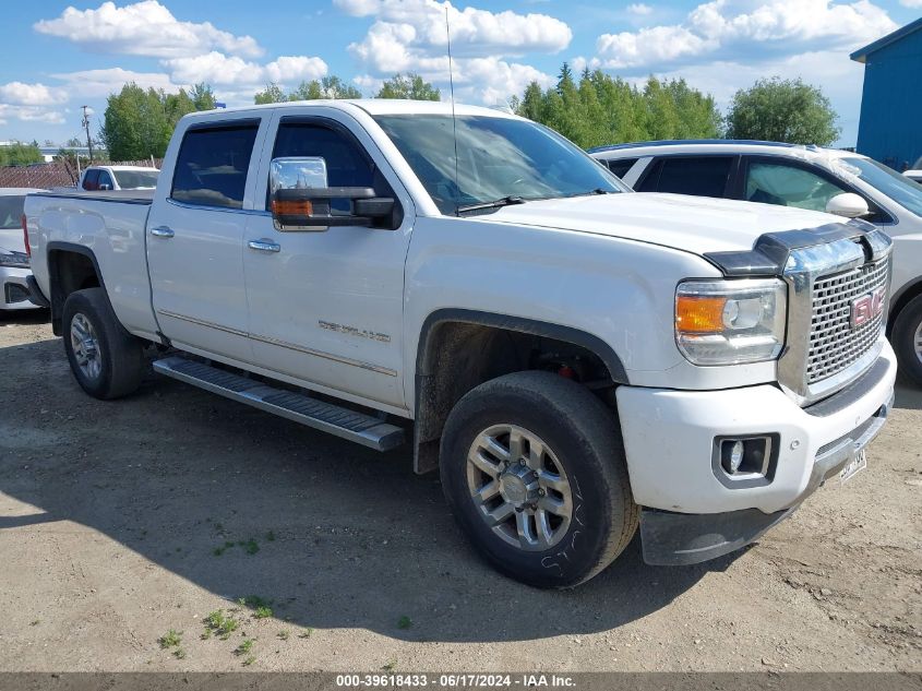 2017 GMC Sierra 2500Hd Denali VIN: 1GT12UEG4HF201579 Lot: 39618433