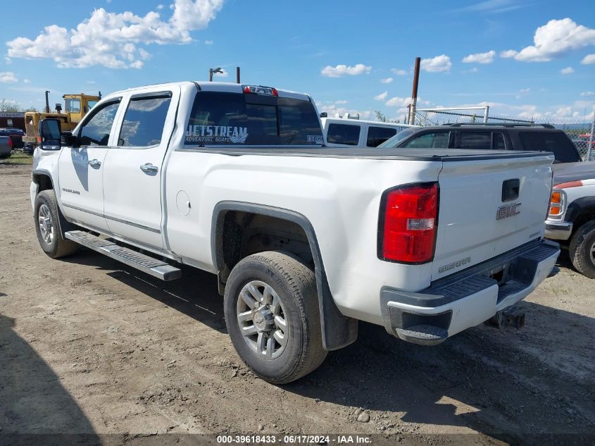 2017 GMC Sierra 2500Hd Denali VIN: 1GT12UEG4HF201579 Lot: 39618433