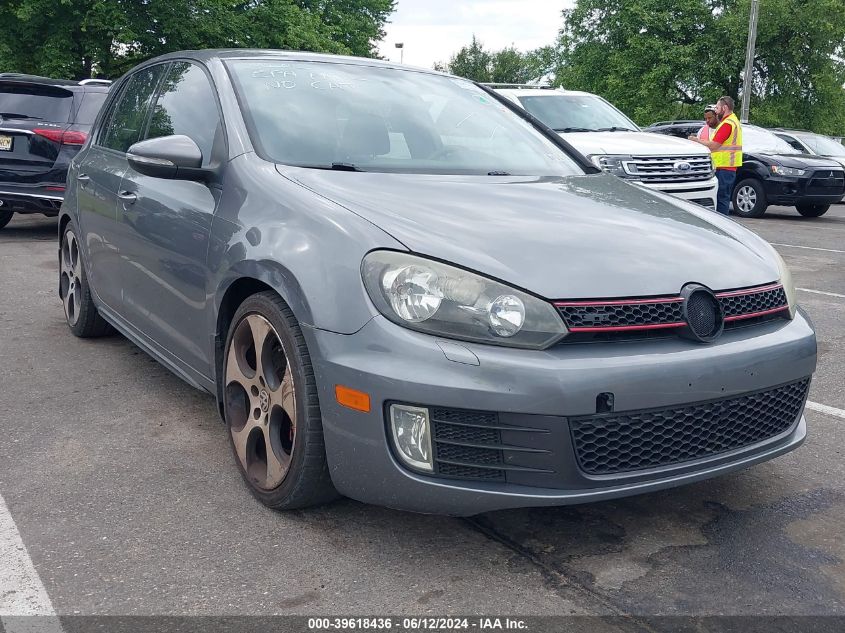 2011 Volkswagen Gti 4-Door VIN: WVWGD7AJ2BW080727 Lot: 39618436