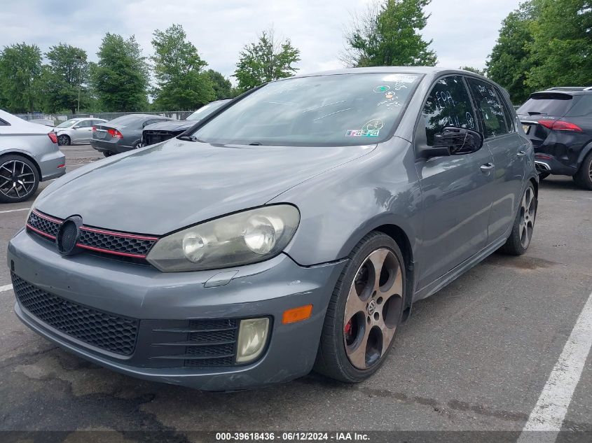 2011 Volkswagen Gti 4-Door VIN: WVWGD7AJ2BW080727 Lot: 39618436