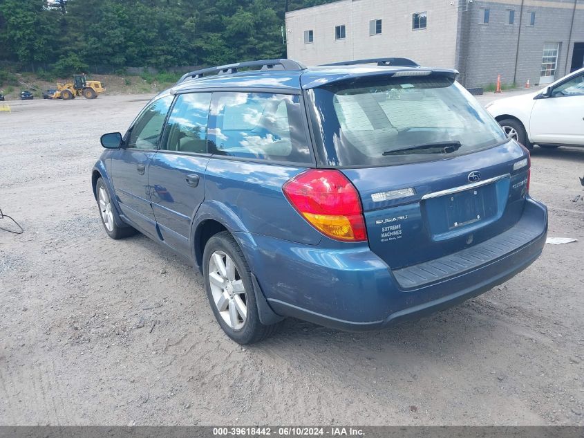 4S4BP61CX67303086 | 2006 SUBARU OUTBACK