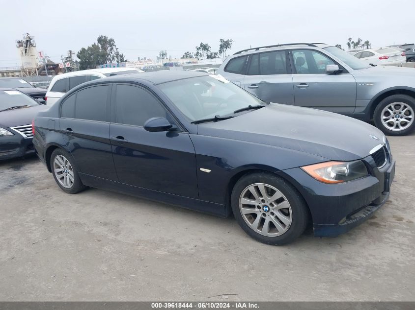 2006 BMW 325I I VIN: WBAVB13586KX35056 Lot: 39618444