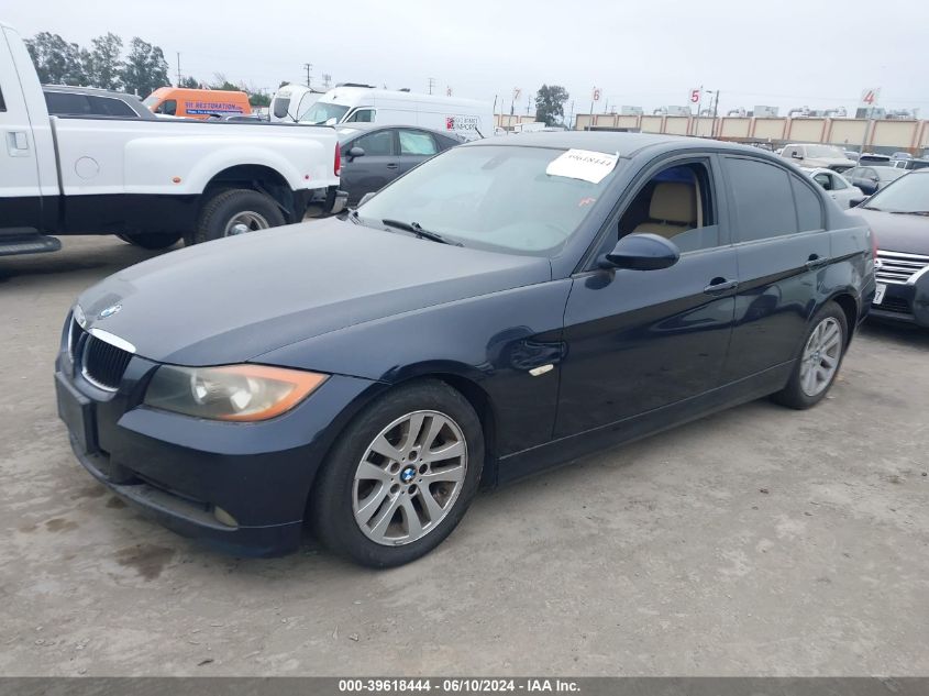 2006 BMW 325I I VIN: WBAVB13586KX35056 Lot: 39618444