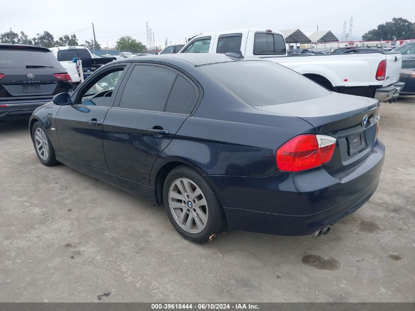 2006 BMW 325I I VIN: WBAVB13586KX35056 Lot: 39618444