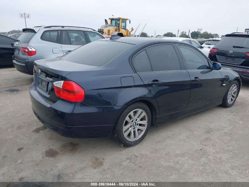 2006 BMW 325I I VIN: WBAVB13586KX35056 Lot: 39618444