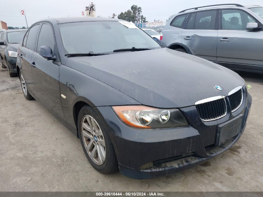 2006 BMW 325I I VIN: WBAVB13586KX35056 Lot: 39618444