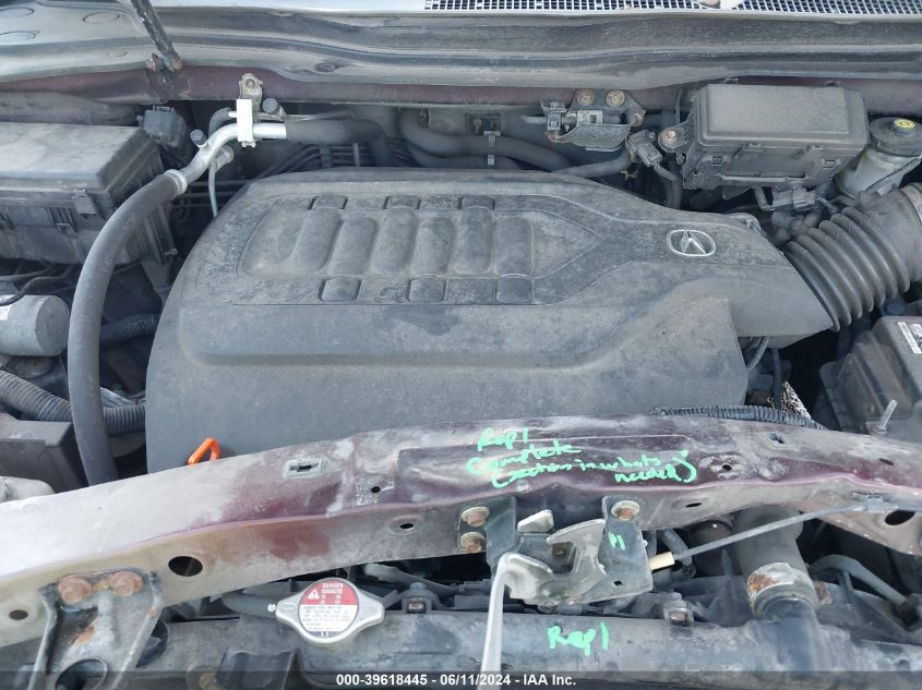 2016 Acura Mdx Advance Entertainment Packages/Advance Package VIN: 5FRYD4H95GB001091 Lot: 39618445