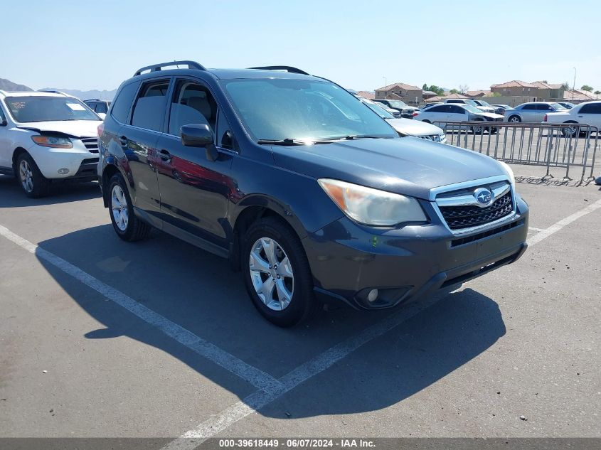 2014 Subaru Forester 2.5I Limited VIN: JF2SJAHC4EH538656 Lot: 39618449