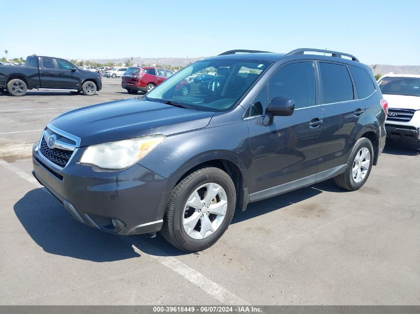 2014 Subaru Forester 2.5I Limited VIN: JF2SJAHC4EH538656 Lot: 39618449