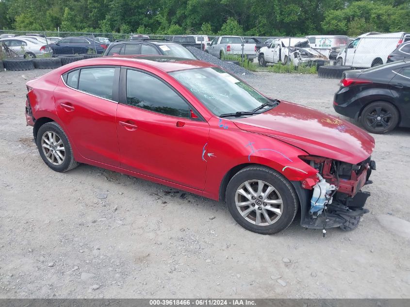 2014 Mazda Mazda3 I Touring VIN: JM1BM1V74E1132012 Lot: 39618466