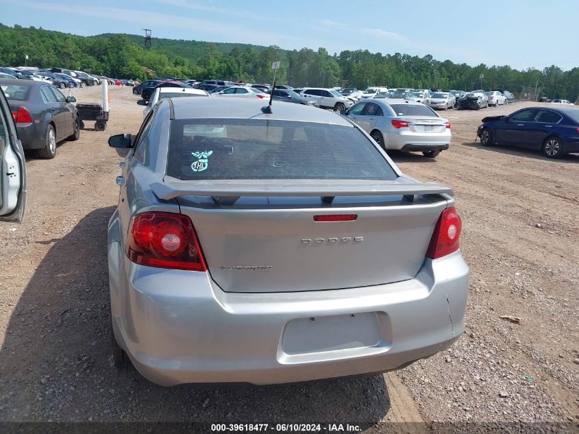 2013 Dodge Avenger Sxt VIN: 1C3CDZCB0DN665951 Lot: 39618477