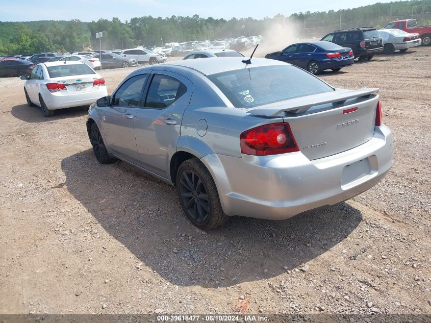 2013 Dodge Avenger Sxt VIN: 1C3CDZCB0DN665951 Lot: 39618477