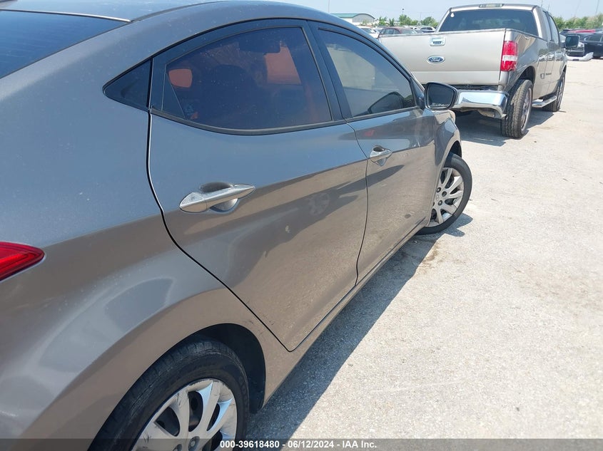 2013 Hyundai Elantra Gls VIN: 5NPDH4AE8DH170918 Lot: 39618480