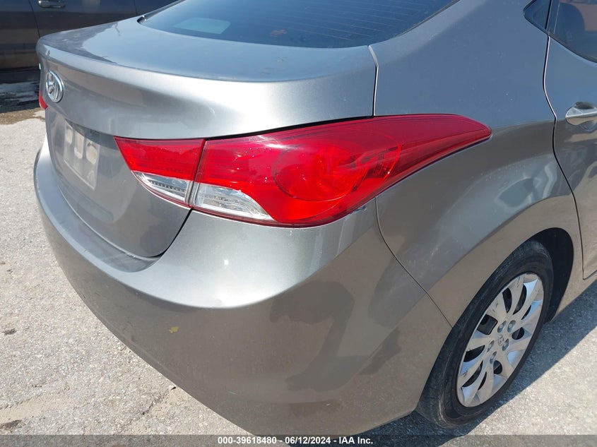 2013 Hyundai Elantra Gls VIN: 5NPDH4AE8DH170918 Lot: 39618480