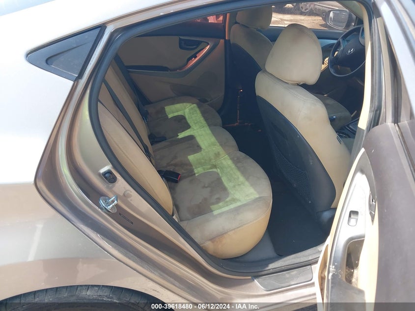 2013 Hyundai Elantra Gls VIN: 5NPDH4AE8DH170918 Lot: 39618480