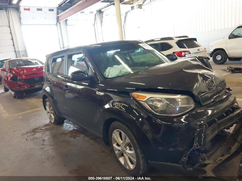 2016 Kia Soul + VIN: KNDJP3A53G7248529 Lot: 39618507