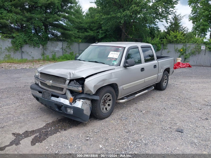 2005 Chevrolet Silverado 1500 Ls VIN: 2GCEC13T551390629 Lot: 39618508