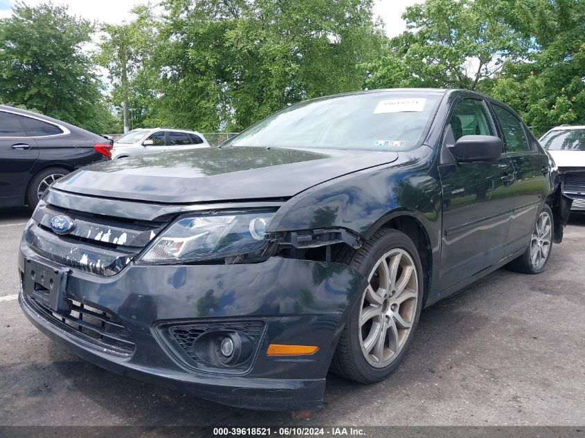 2012 Ford Fusion Sel VIN: 3FAHP0JA1CR394334 Lot: 39618521