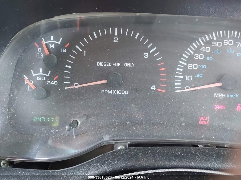 2001 Dodge Ram 2500 St VIN: 3B7KF23691G721112 Lot: 39618523