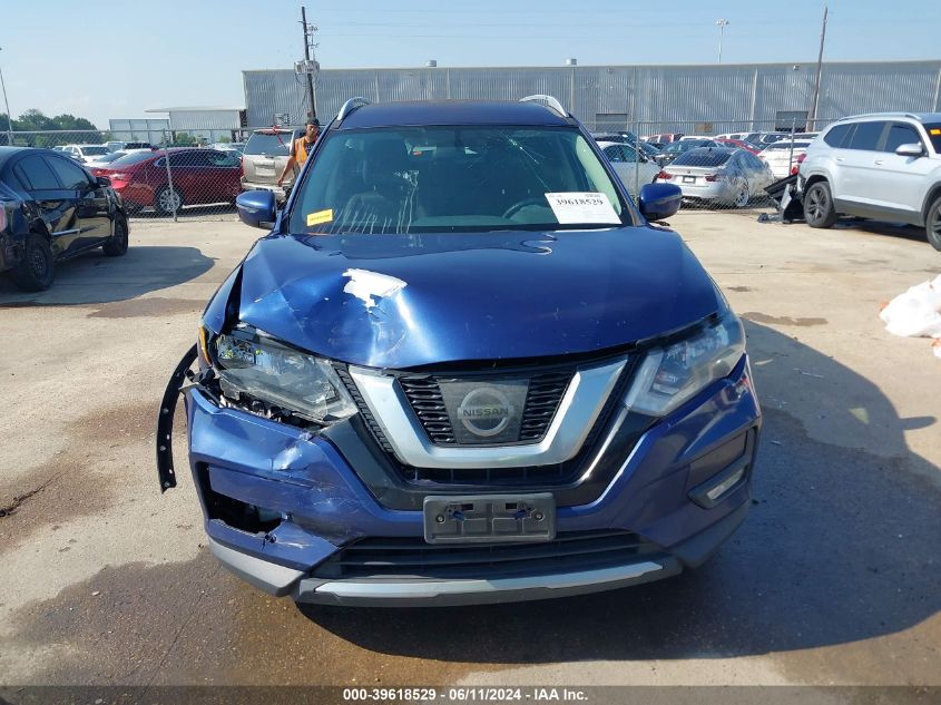 2017 Nissan Rogue Sv VIN: KNMAT2MT2HP591480 Lot: 39618529