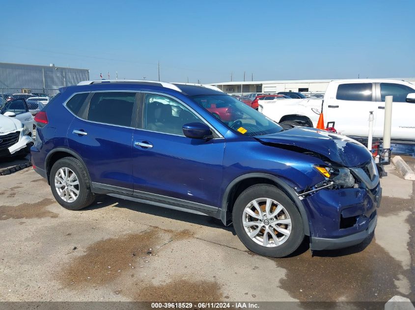 2017 Nissan Rogue Sv VIN: KNMAT2MT2HP591480 Lot: 39618529