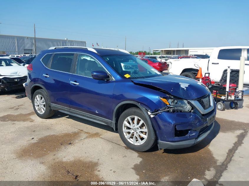 2017 Nissan Rogue Sv VIN: KNMAT2MT2HP591480 Lot: 39618529