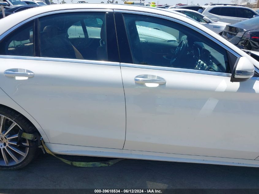 2020 Mercedes-Benz C 300 VIN: W1KWF8DB2LR599833 Lot: 39618534