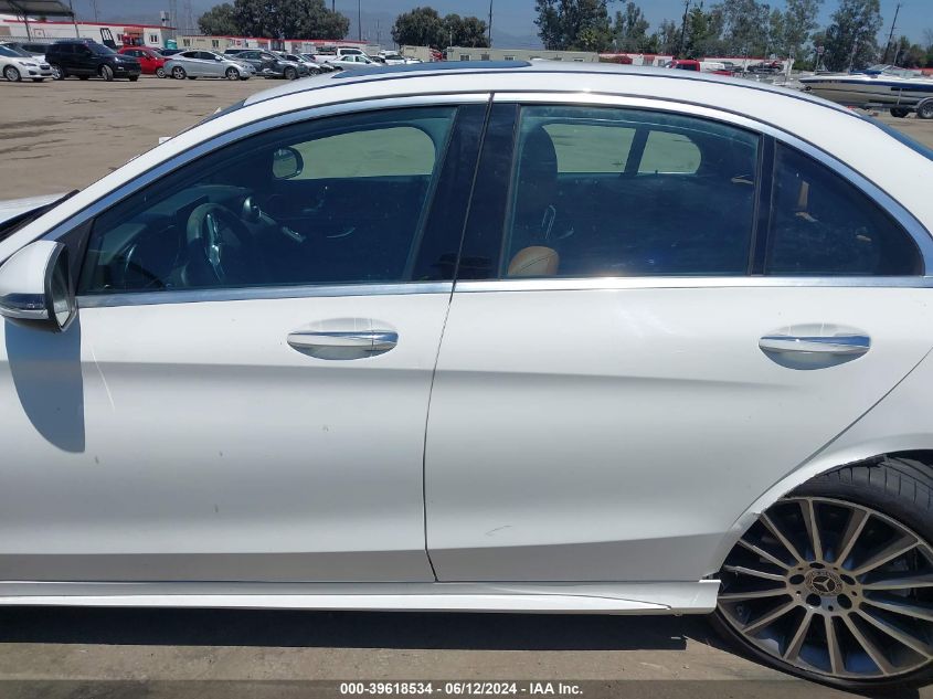 2020 Mercedes-Benz C 300 VIN: W1KWF8DB2LR599833 Lot: 39618534