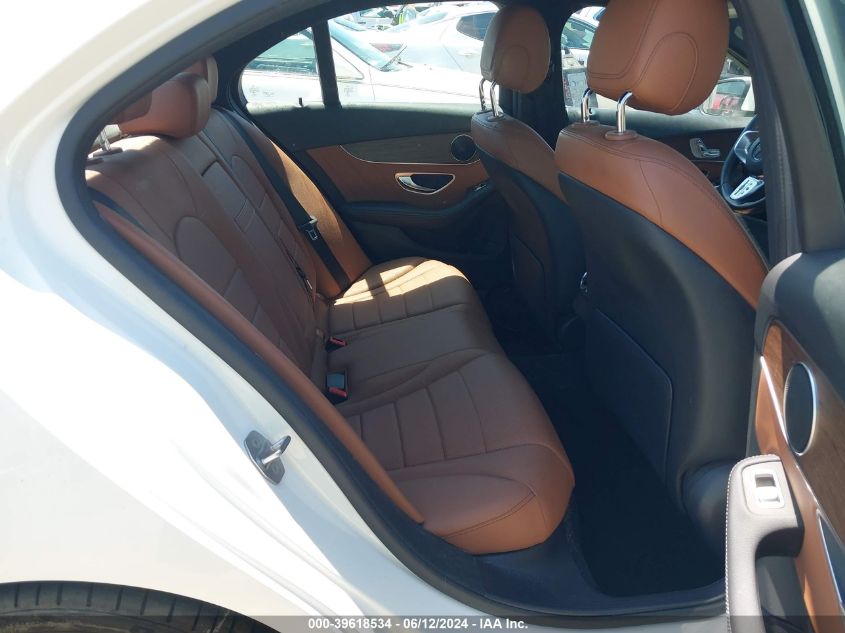 2020 Mercedes-Benz C 300 VIN: W1KWF8DB2LR599833 Lot: 39618534