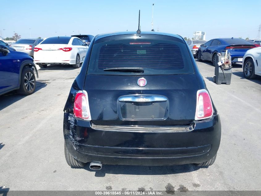 2015 Fiat 500 Pop VIN: 3C3CFFAR7FT555510 Lot: 39618545