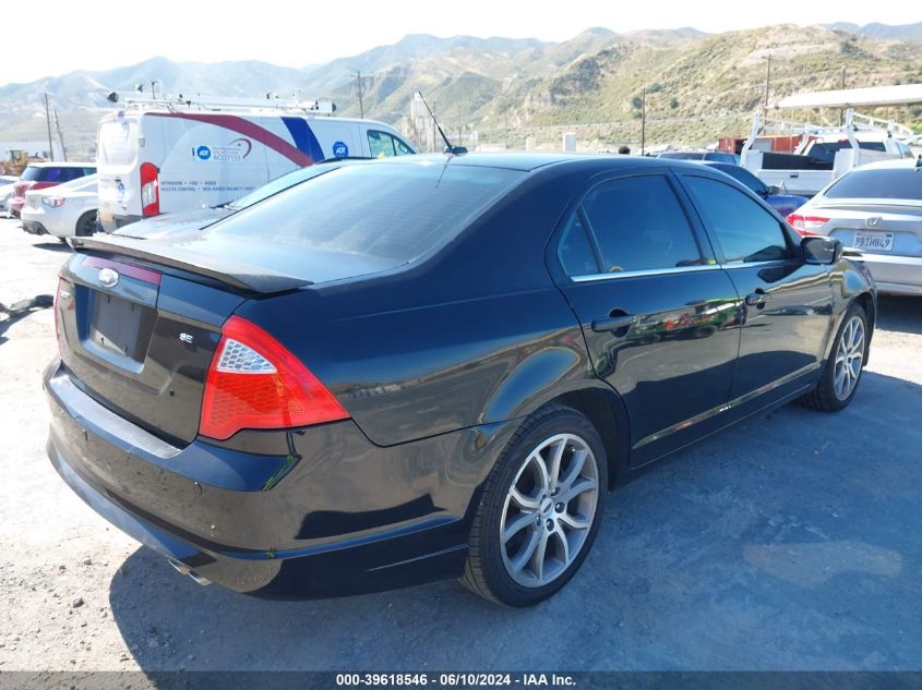 2012 Ford Fusion Se VIN: 3FAHP0HA5CR130944 Lot: 39618546