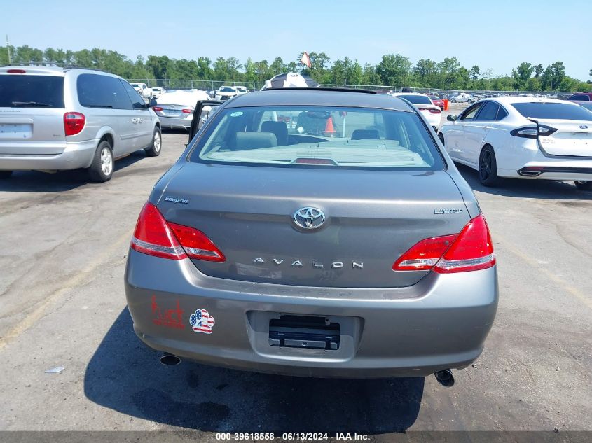 2006 Toyota Avalon Limited VIN: 4T1BK36B06U146893 Lot: 39618558