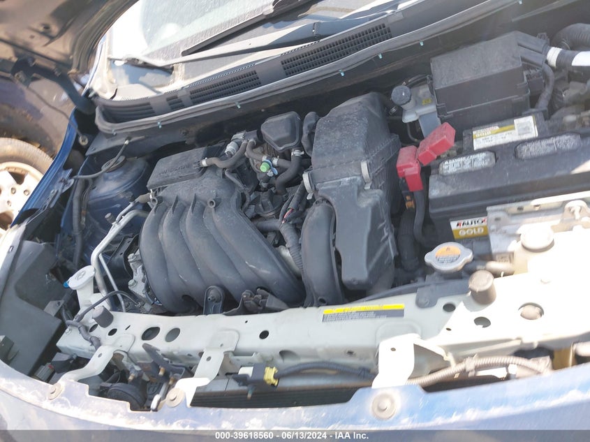 2012 Nissan Versa 1.6 S VIN: 3N1CN7AP6CL856724 Lot: 39618560