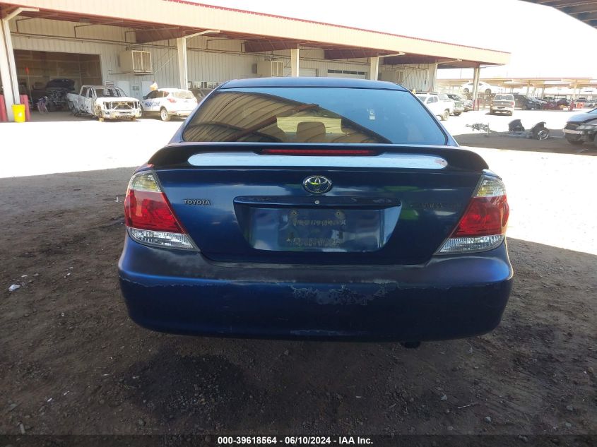 2005 Toyota Camry Se VIN: 4T1BE32K55U421153 Lot: 39618564