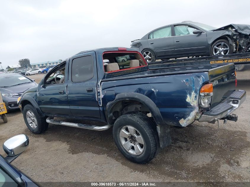 2002 Toyota Tacoma Prerunner V6 VIN: 5TEGN92N12Z063687 Lot: 39618573