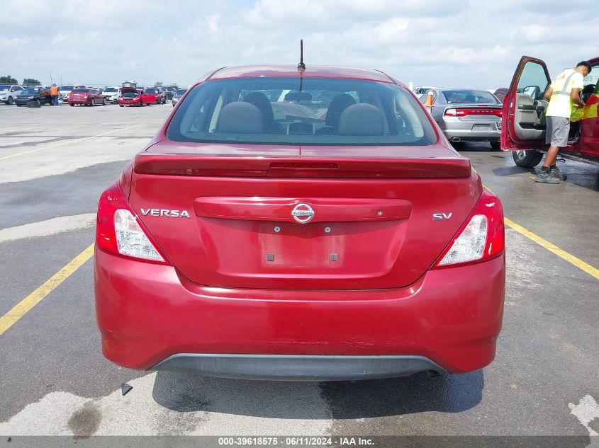2017 Nissan Versa 1.6 Sv VIN: 3N1CN7AP9HK424707 Lot: 39618575