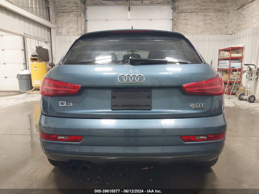 2016 AUDI Q3 2.0T PREMIUM PLUS - WA1EFCFS7GR012998