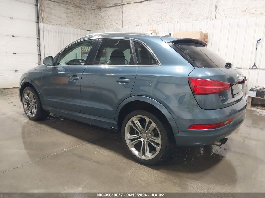 2016 AUDI Q3 2.0T PREMIUM PLUS - WA1EFCFS7GR012998