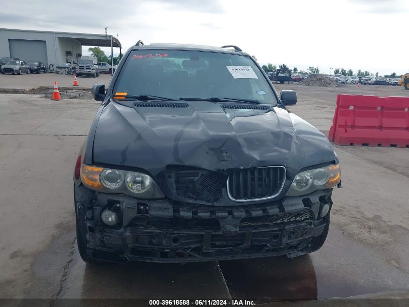 2005 BMW X5 3.0I VIN: 5UXFA135X5LY12463 Lot: 39618588