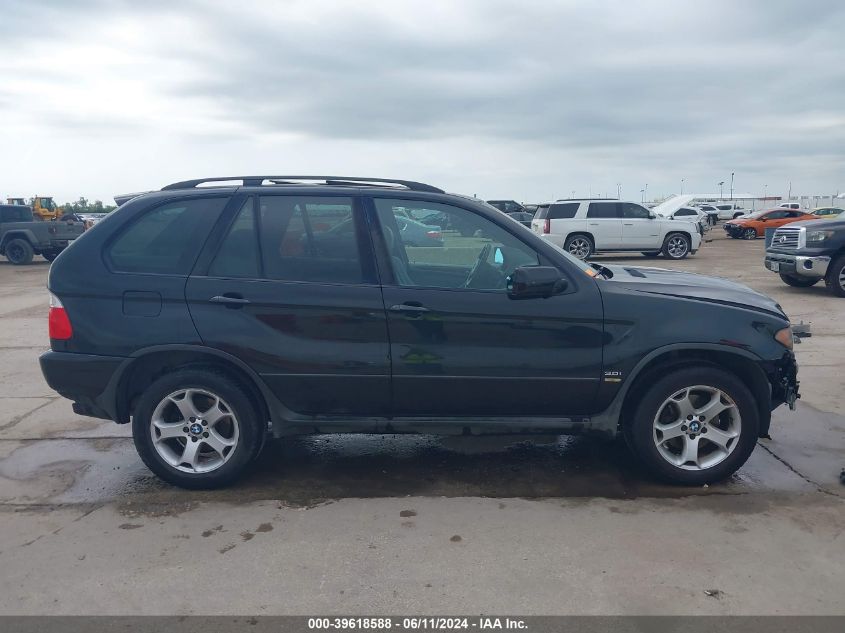 2005 BMW X5 3.0I VIN: 5UXFA135X5LY12463 Lot: 39618588