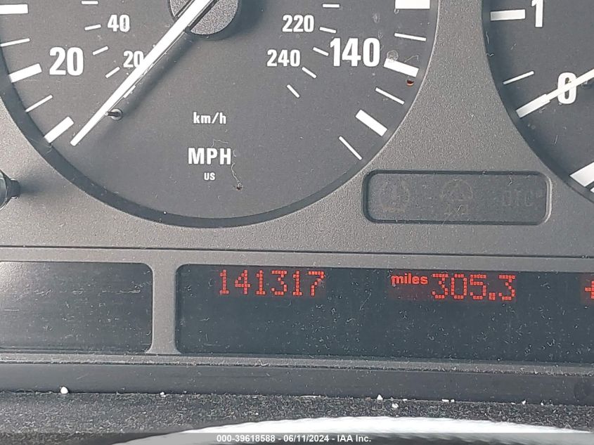 2005 BMW X5 3.0I VIN: 5UXFA135X5LY12463 Lot: 39618588