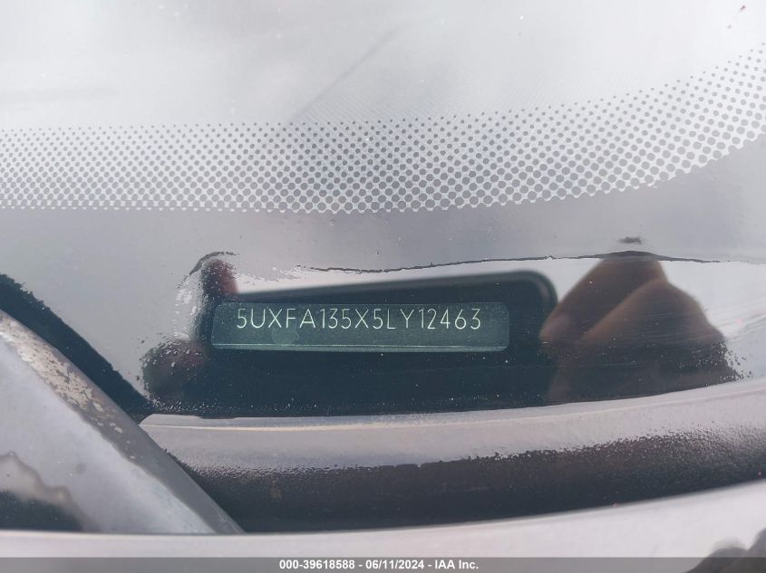 2005 BMW X5 3.0I VIN: 5UXFA135X5LY12463 Lot: 39618588