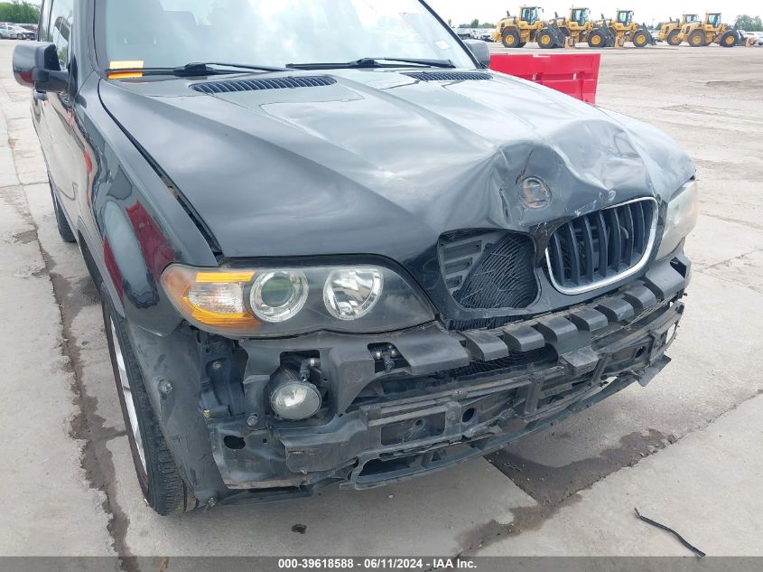 2005 BMW X5 3.0I VIN: 5UXFA135X5LY12463 Lot: 39618588
