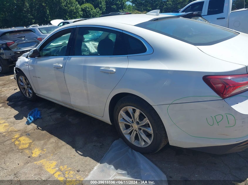 2019 Chevrolet Malibu Lt VIN: 1G1ZD5ST7KF191358 Lot: 39618596
