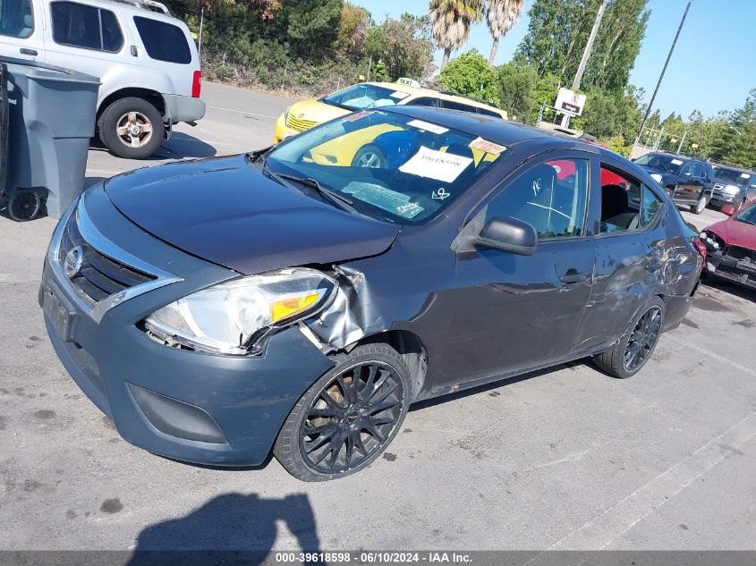 2015 Nissan Versa 1.6 S VIN: 3N1CN7AP6FL839930 Lot: 39618598